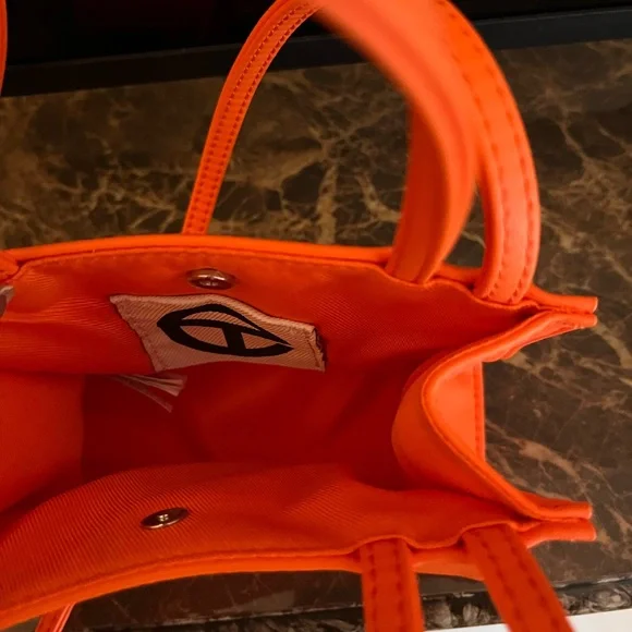 Telfar Vibrant Orange Mini Bag - Picture 3 of 7